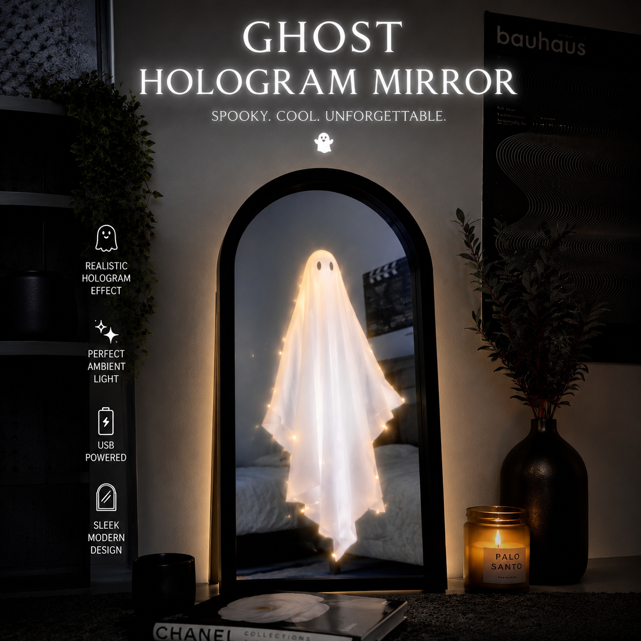 Midnight Ghost Mirror